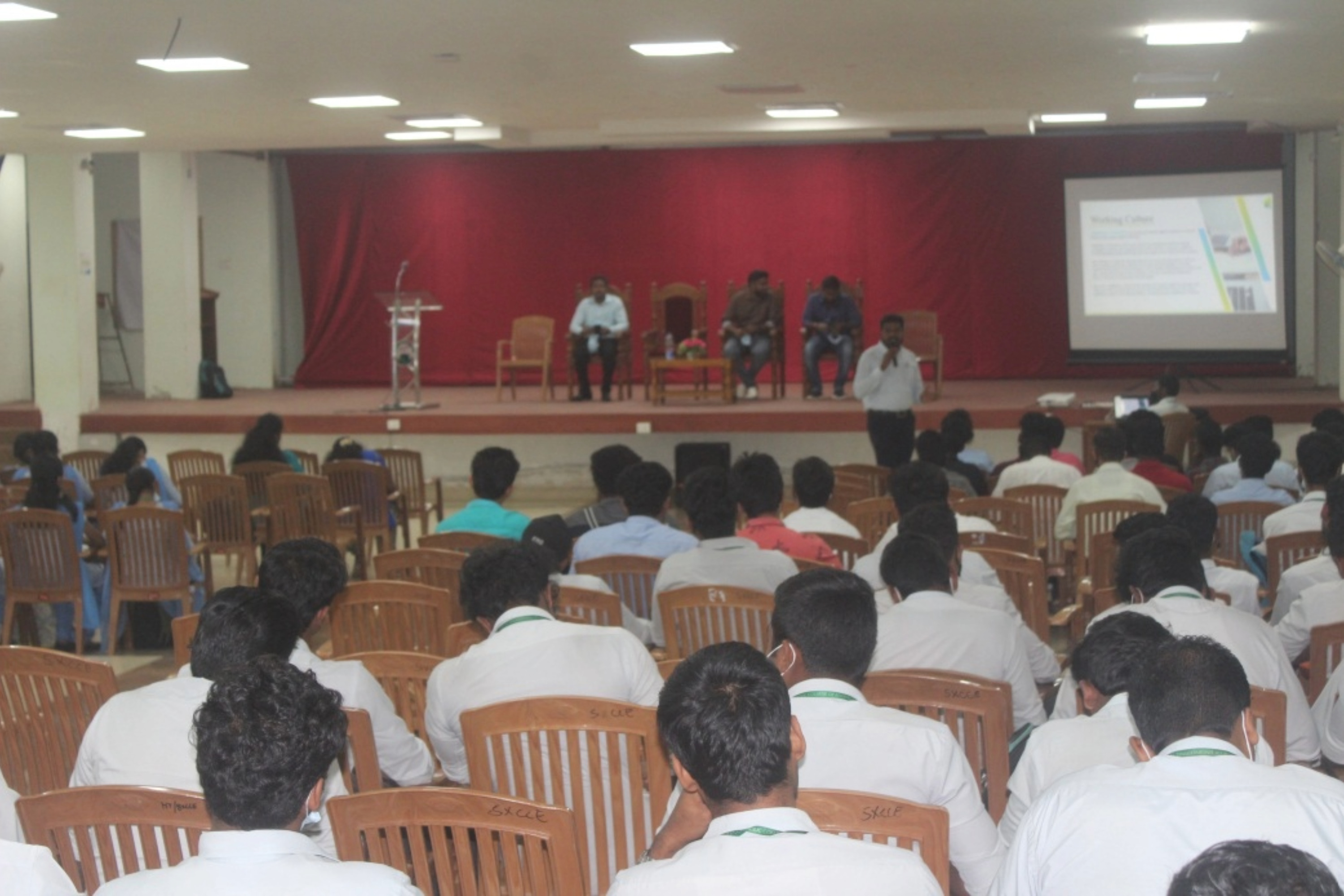  Webberax-On campus Placement Drive on 05.01.2022
